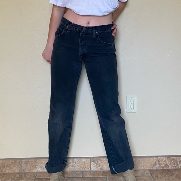 Wrangler black denim jeans - Picture 4 of 4